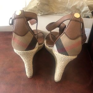 Authentic Burberry sandals